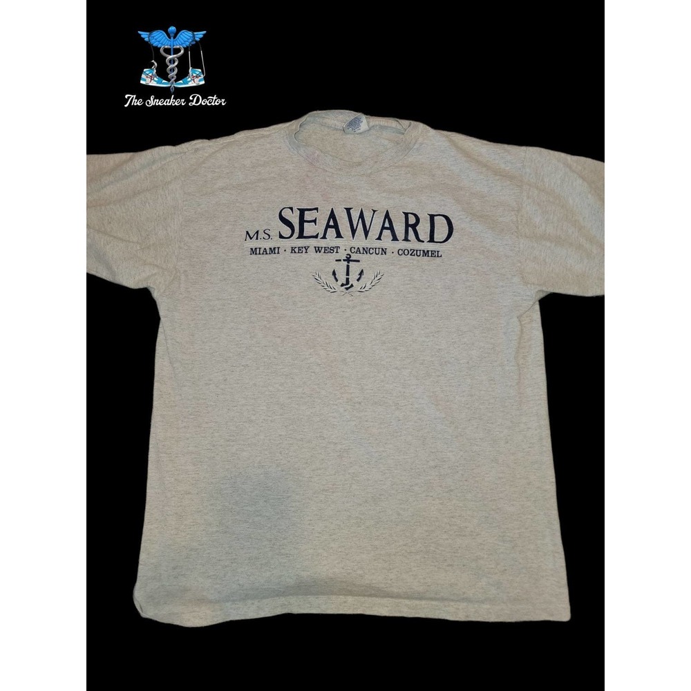 Vintage Made in the USA Mendez Sportswear Seaward T-Shirt Size XL